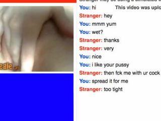 Omegle 3 - chatte & seins