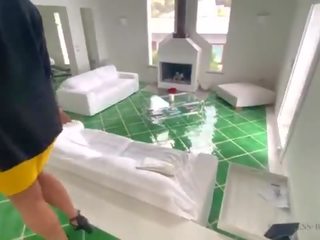 Magnificent business woman gets fucked in several positions in a luxury villa - business-bitch